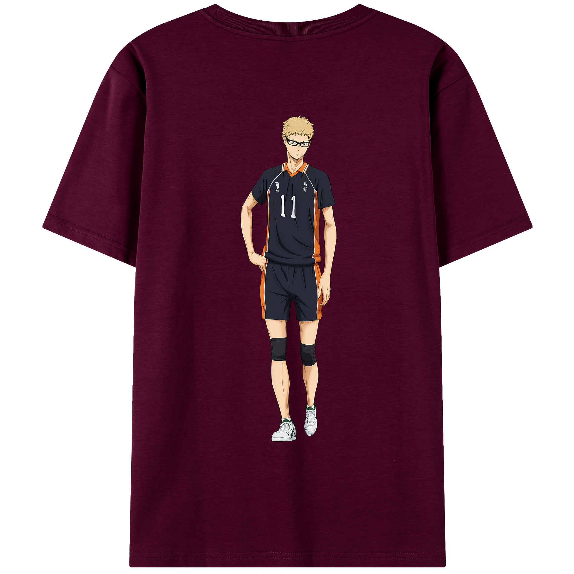 （画像用） ハイキュー!! Haikyu!! レディース半袖Tシャツ(バックプリント)